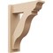 Ekena Millwork 5 1/2-in W x 16-in D x 20-in H Funston Trad Rough Cedar Woodgrain TimberThane Outlooker, Primed Tan OUTUR055X16X20FST04RCPR - alternate 1